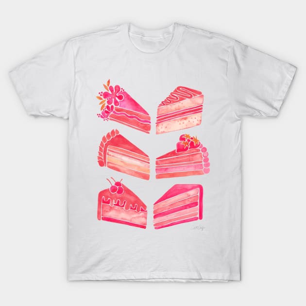 Melon Cake Slices T-Shirt by CatCoq